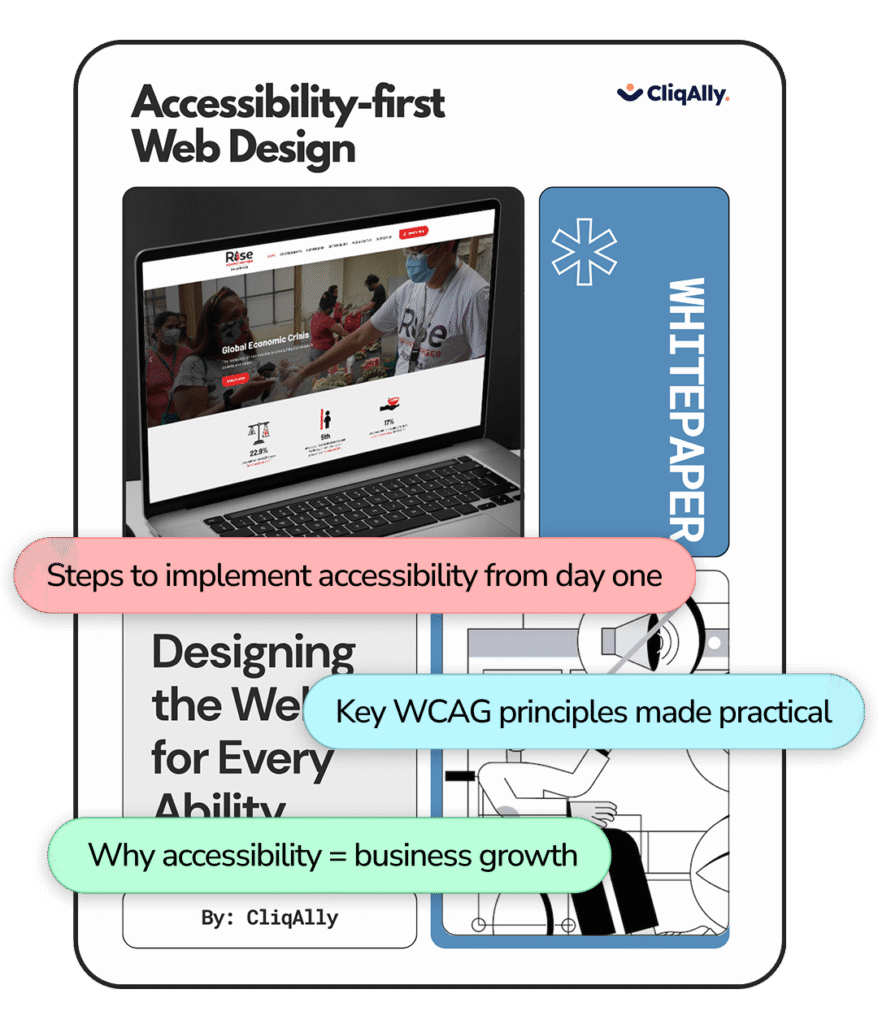Accessibility-first Web Design Whitepaper cover photo