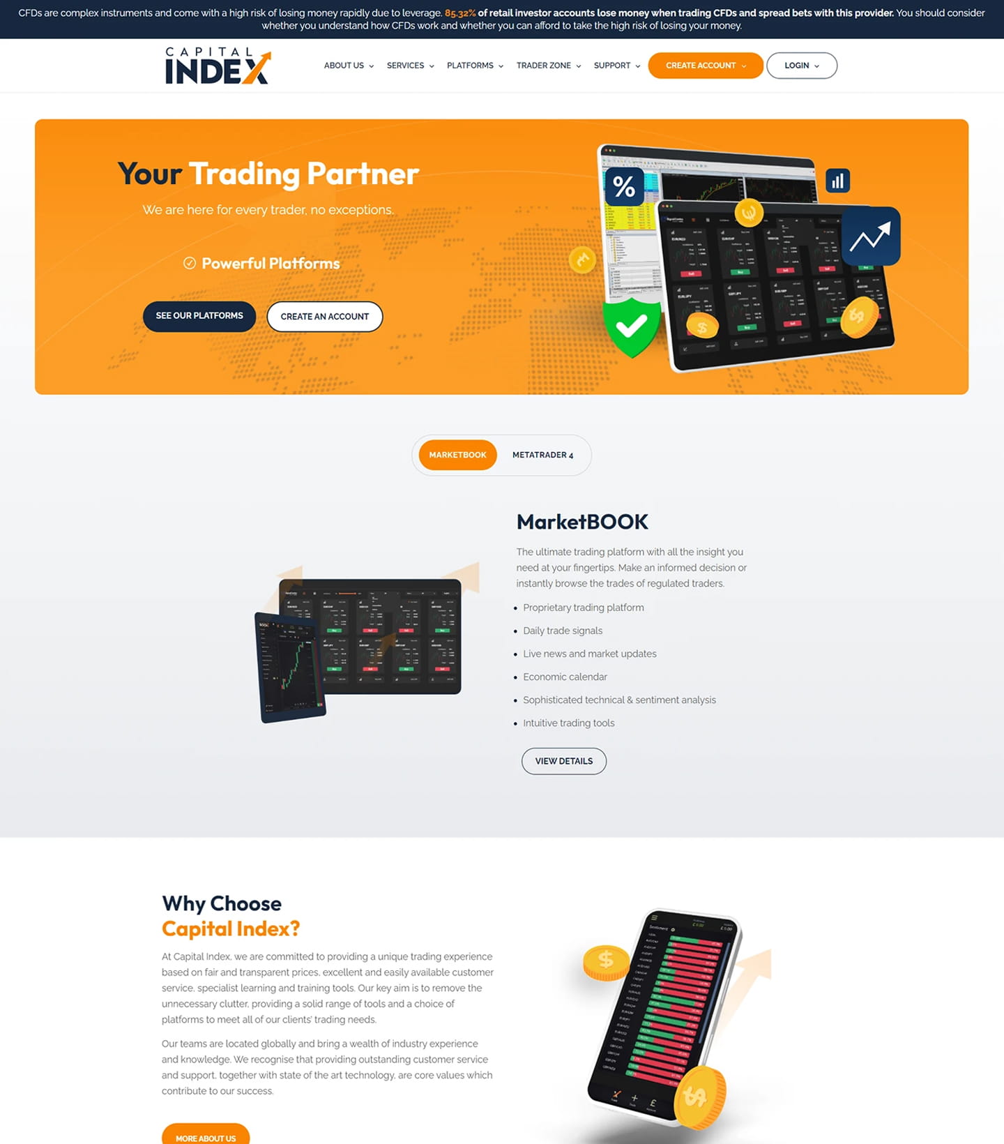 Image gallery marquee