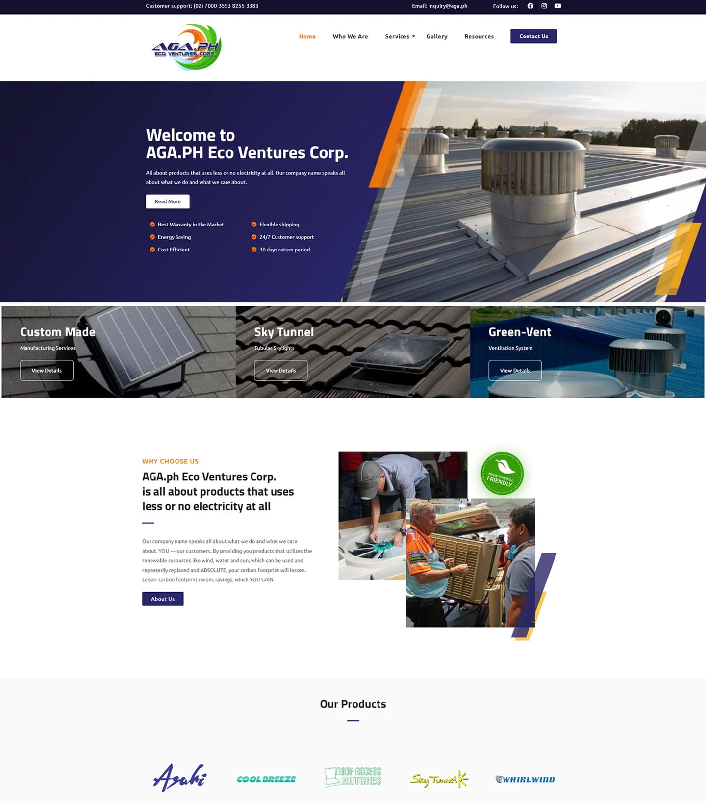 Image gallery marquee