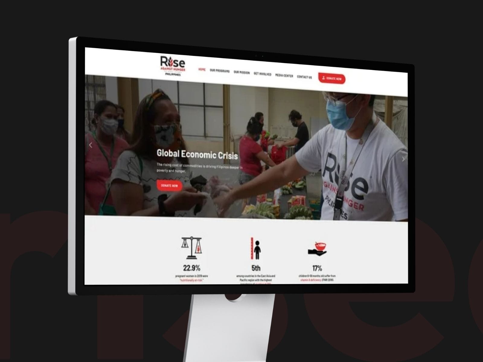 riseagainsthunger-website